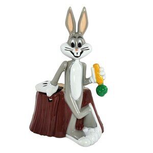 Vintage 1988 Bugs Bunny Warner Bros Superior Toys Gumball Cake Topper Looney...